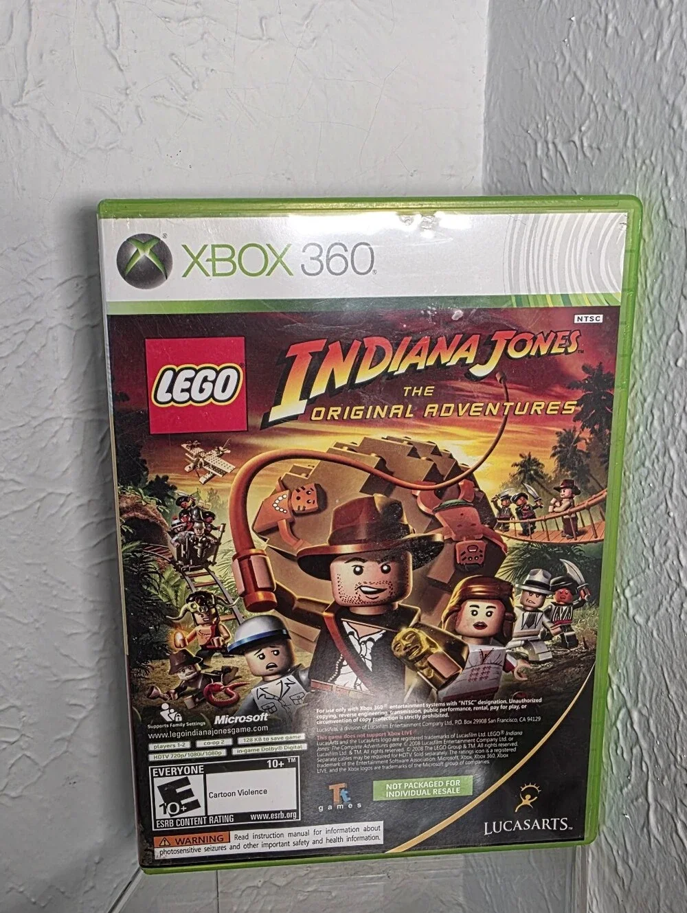 LEGO Indiana Jones and Kung Fu Panda Dual Pack (Microsoft Xbox 360, 2008)